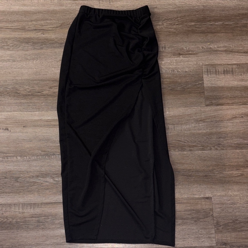 Material Girl Black Pencil Skirt